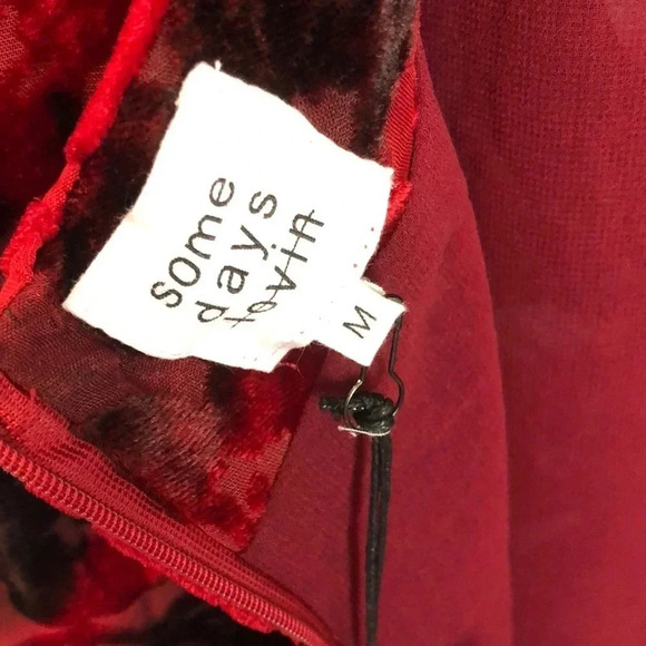 NEW Someday Lovin Velvet Bodycon Dress Size Medium - Picture 3 of 11